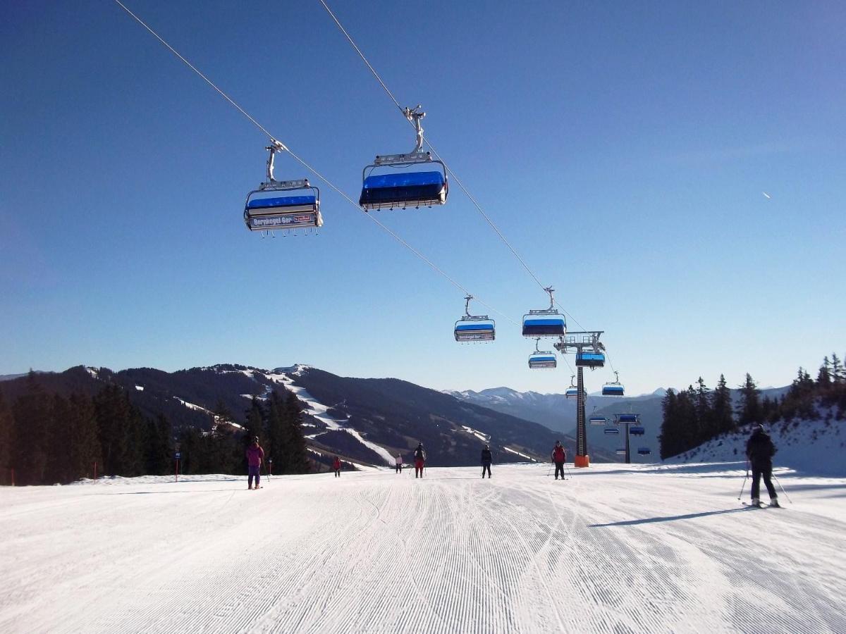 Ferienwohnung Saalbach Fieberbrunn Eksteriør bilde